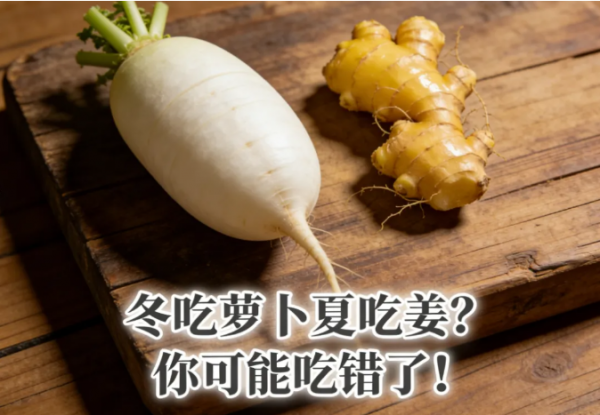“冬吃萝卜夏吃姜”到底怎么吃？90%的人都吃错了季节！