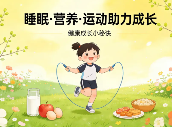 春天长高黄金期！儿科医生：做好这三点，孩子个头蹿一蹿