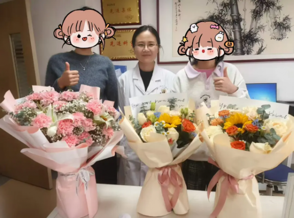重生之喜！患者术后送花束，点赞感谢郑州西区中医院妇产科
