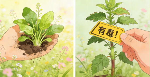 别盲目“打野”了！有人把漆树芽当香椿吃，已“躺板板”