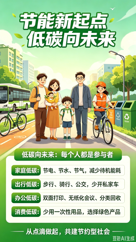 普及低碳节能知识 共建生态宜居家园
