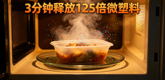 “放进去热一下就行”？3分钟，125倍微塑料正在进入你的午餐
