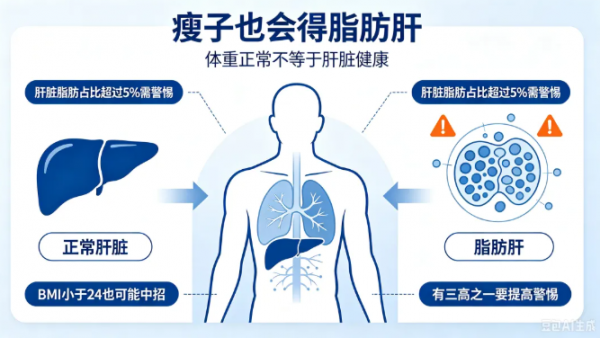 明明很瘦，却查出脂肪肝，问题到底出在哪？