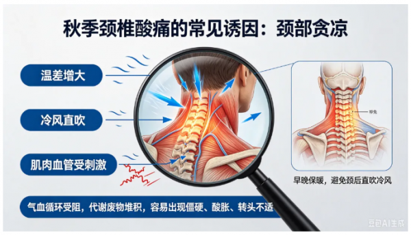 一入秋颈椎就僵硬酸痛？坏习惯，现在改还来得及
